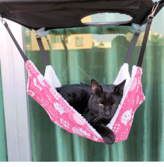 Breathable Fleece Hook Pet Hammock Supplies