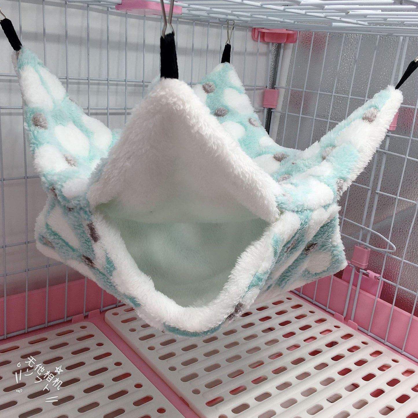 Warm Double Mezzanine Hammock Small Pet Hammock Hanging Squirrel Sleeping Bag
