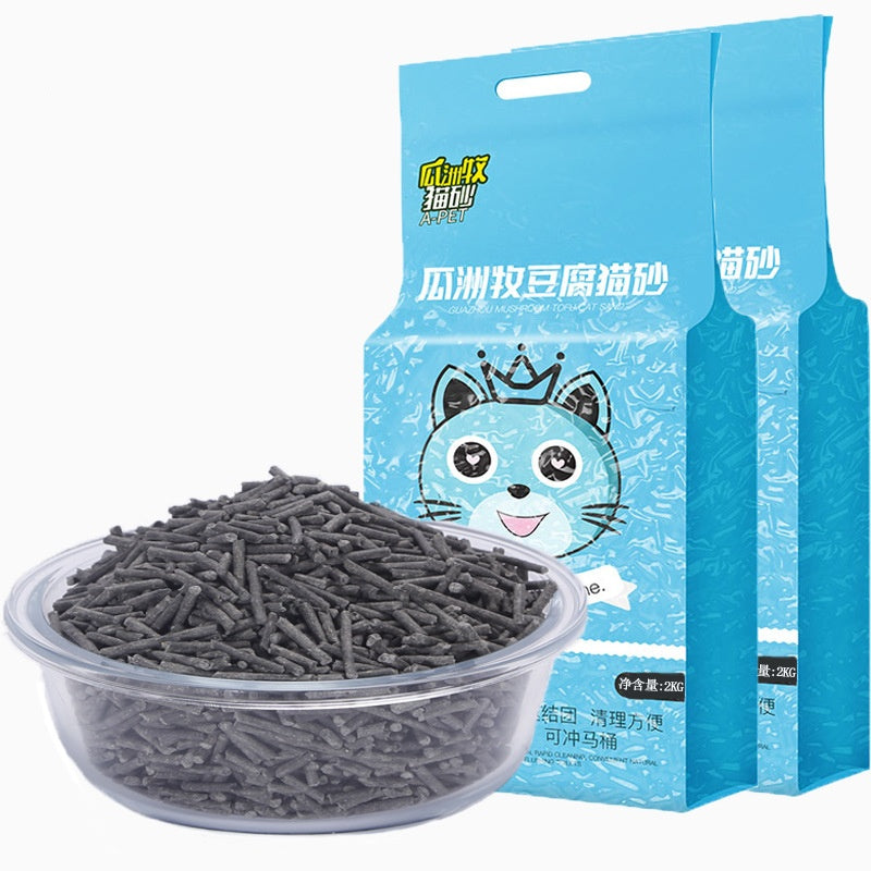Original Green Tea Tofu Cat Litter Absorbent Group Deodorant