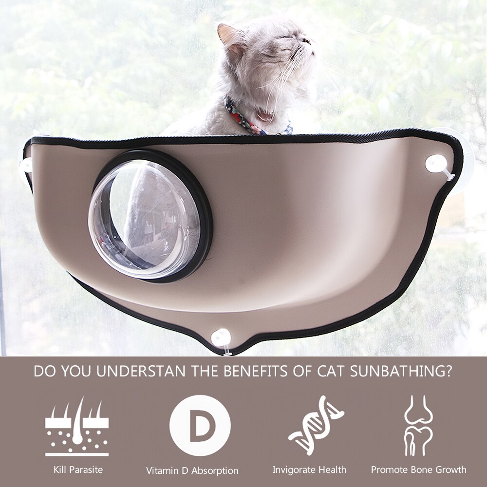 Pet Windowsill Nest Suction Cup Cat Hammock