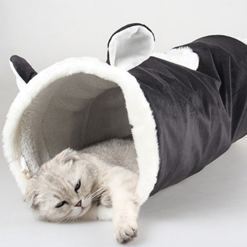 Cartoon Animal Ringing Paper Cat Tee Cat Tunnel
