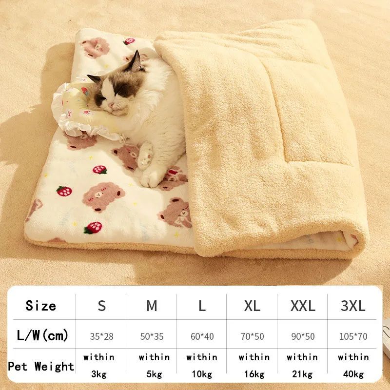 Autumn And Winter Dog Litter Blankets Ideal For Keeping Your Pet Warm During Cold Seasons Dog Beds For Small Dogs