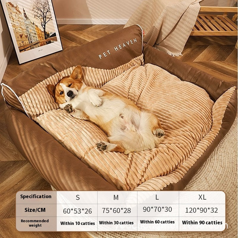 Pet Bed Cat Nest Medium And Large Kennel Mat