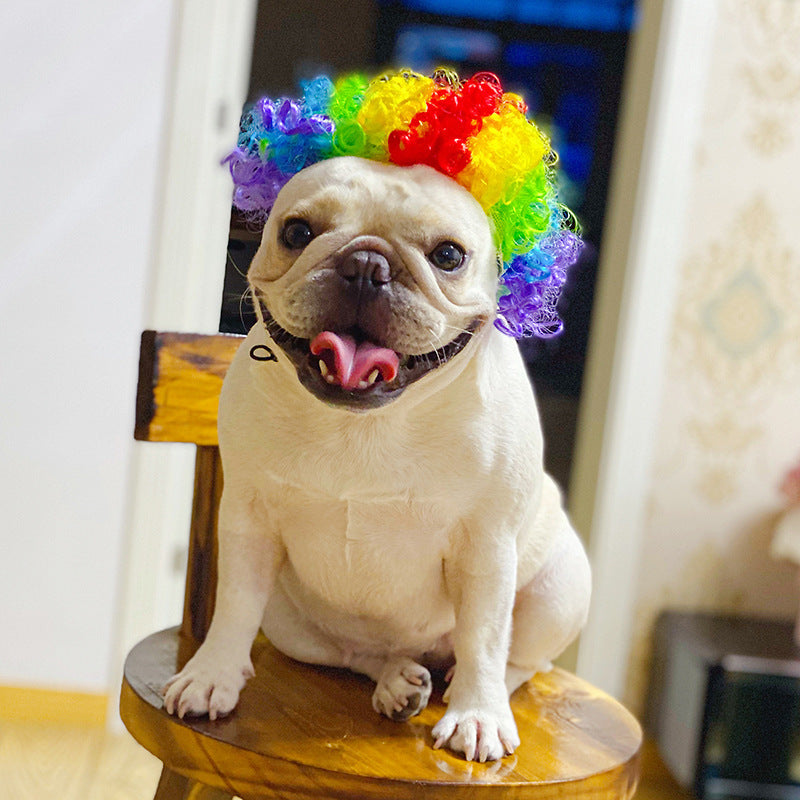 Pet Headdress Pet Wig Sheath