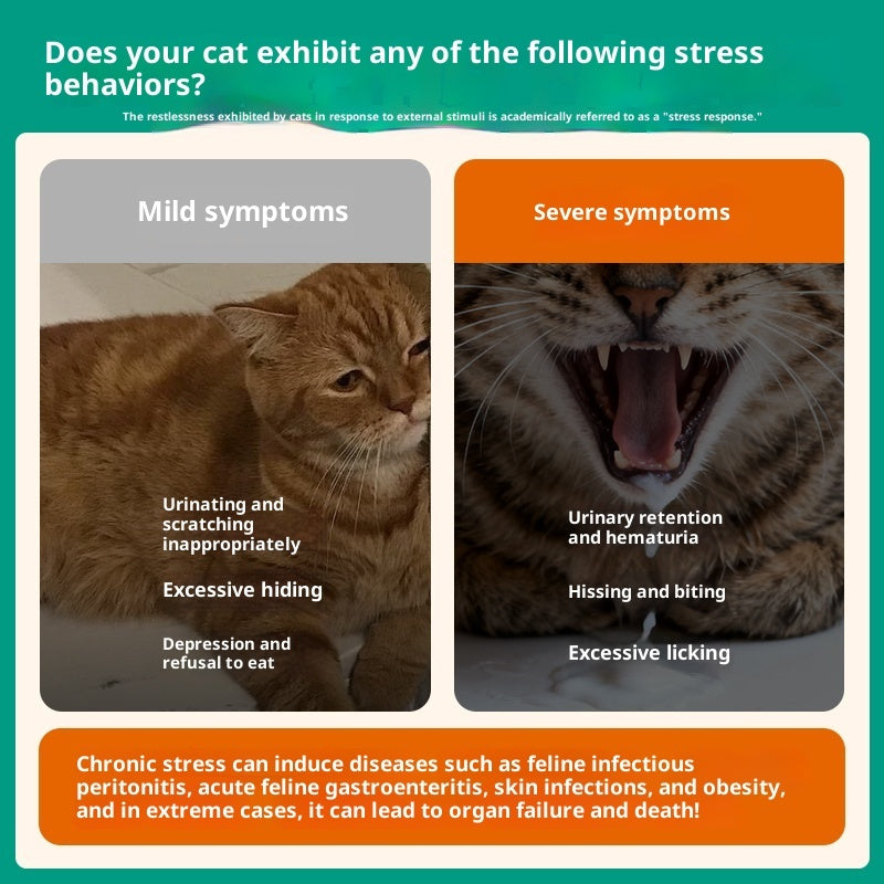 Cat Anti-stress Soothing And Calming Pheromone For Outings