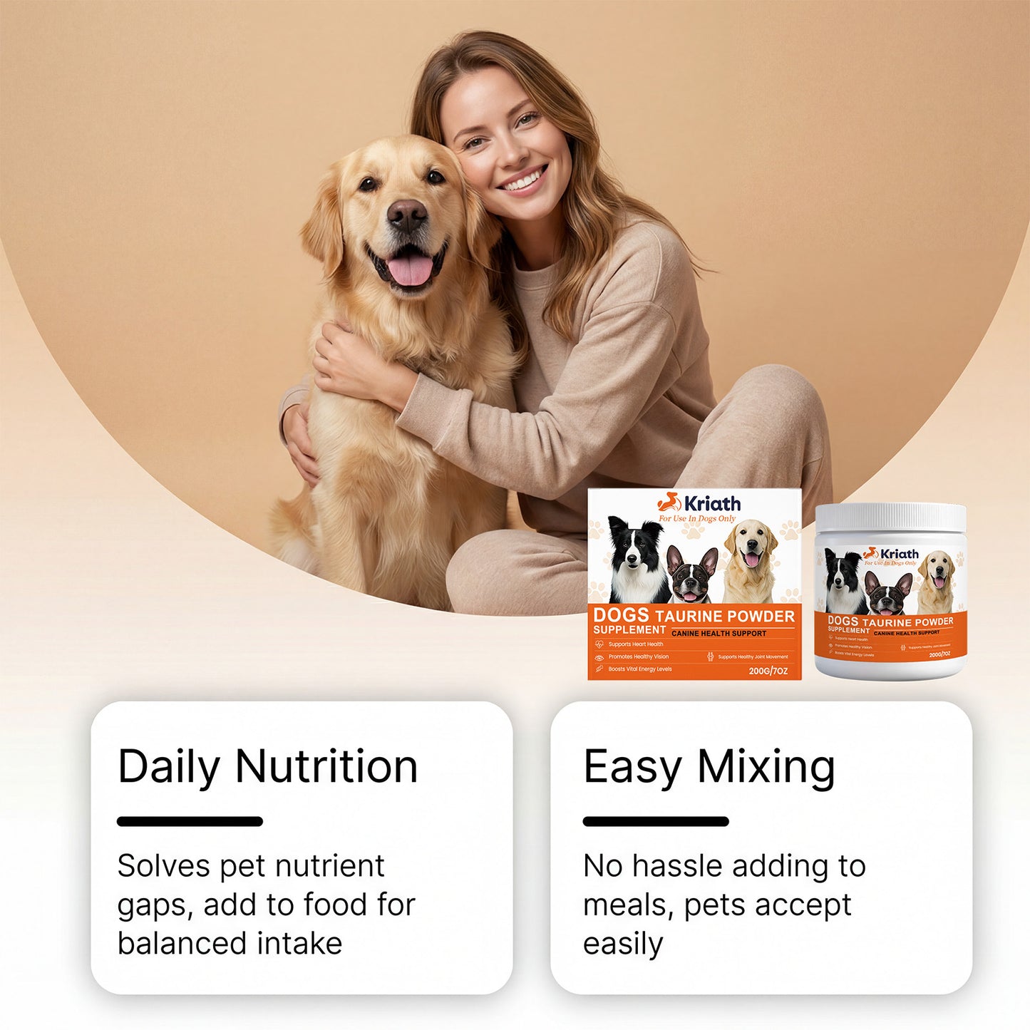 Dogs Taurine Powder Supplement